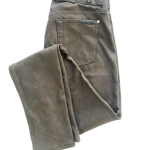 7 For All Mankind Faux Suede Skinny Pant